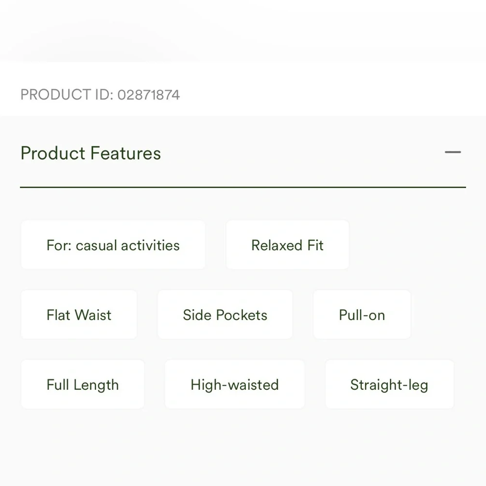 NEW Halara High Waist Straight Mop Corduroy Casual Pants Crockery Size Small - Picture 6 of 9